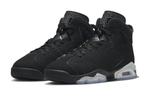 Кроссовки Jordan Air Jordan 6 Metallic Silver (Женская размерная сетка)