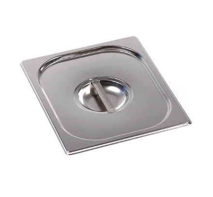 Крышка к гастроемкости 2/3 нерж. c ручкой