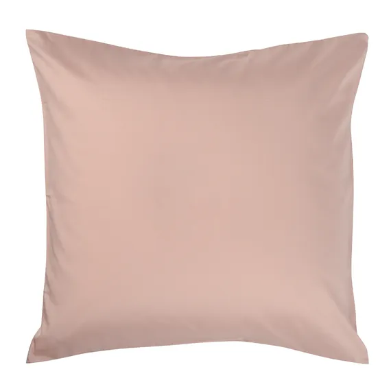 Набор из двух наволочек из сатина цвета пыльной розы из коллекции essential, 70х70 см