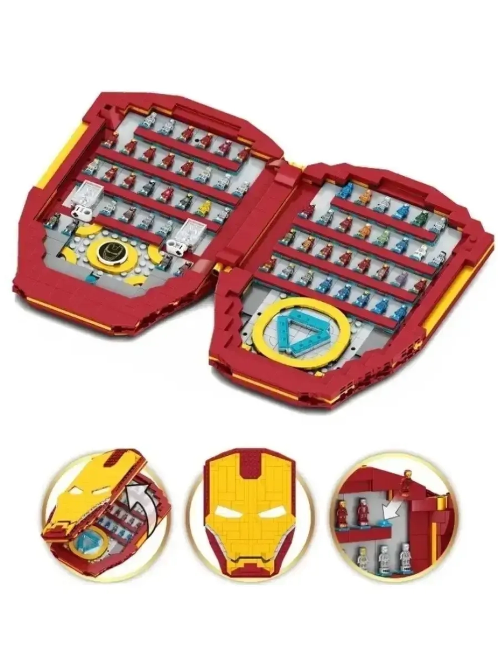 Конструктор Книга Железного Человека 1226 деталей 8801