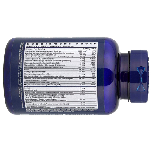 Life Extension, мультивитамины для приема дважды в день, версия 2, 120 таблеток