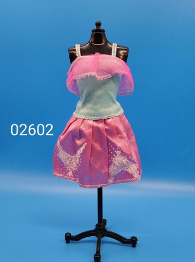 Одежда для куклы Барби винтаж платье 02602