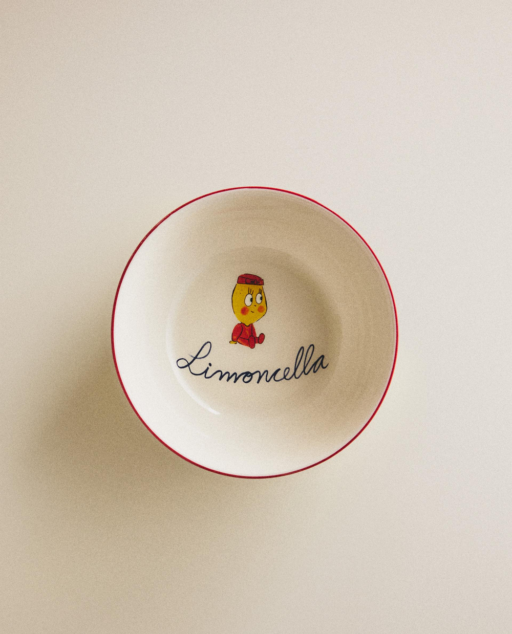 Zara Home миска из фарфора, цвет разноцветный, 16 см · 9610/211