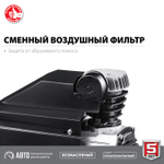 ЗУБР 200 л/мин, 24 л, 1500 Вт, безмаслянный компрессор (КП-200-24)