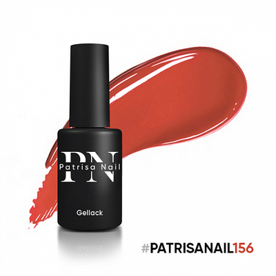 Patrisa Nail Гель-лак Axios Gel №156 коралловая тональность, 8 мл