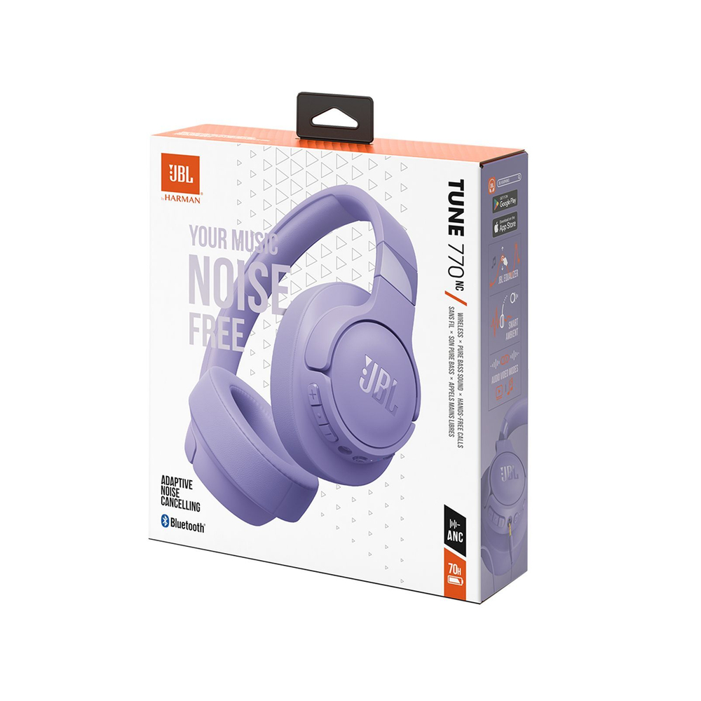 Наушники накладные Bluetooth JBL Tune 770NC, белые