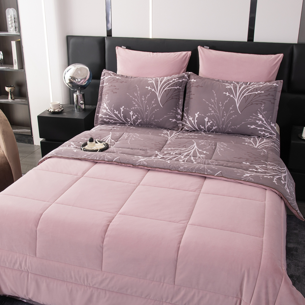 Комплект постельного белья Сатин Velouria Luxe с Одеялом VL006