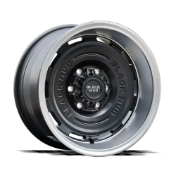 Диск колёсный литой BLACK MUD M560 R17 8,5 ET0 Matte Black / Machined Lip