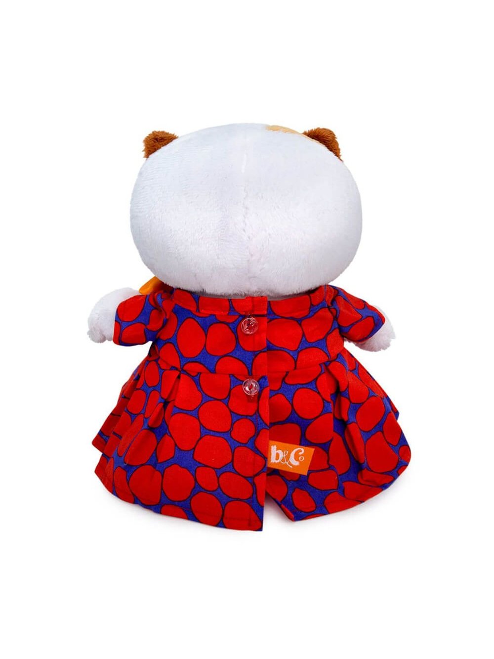 Мягкая игрушка Ли-Ли Baby в платье с оранжевым бантом 20 см