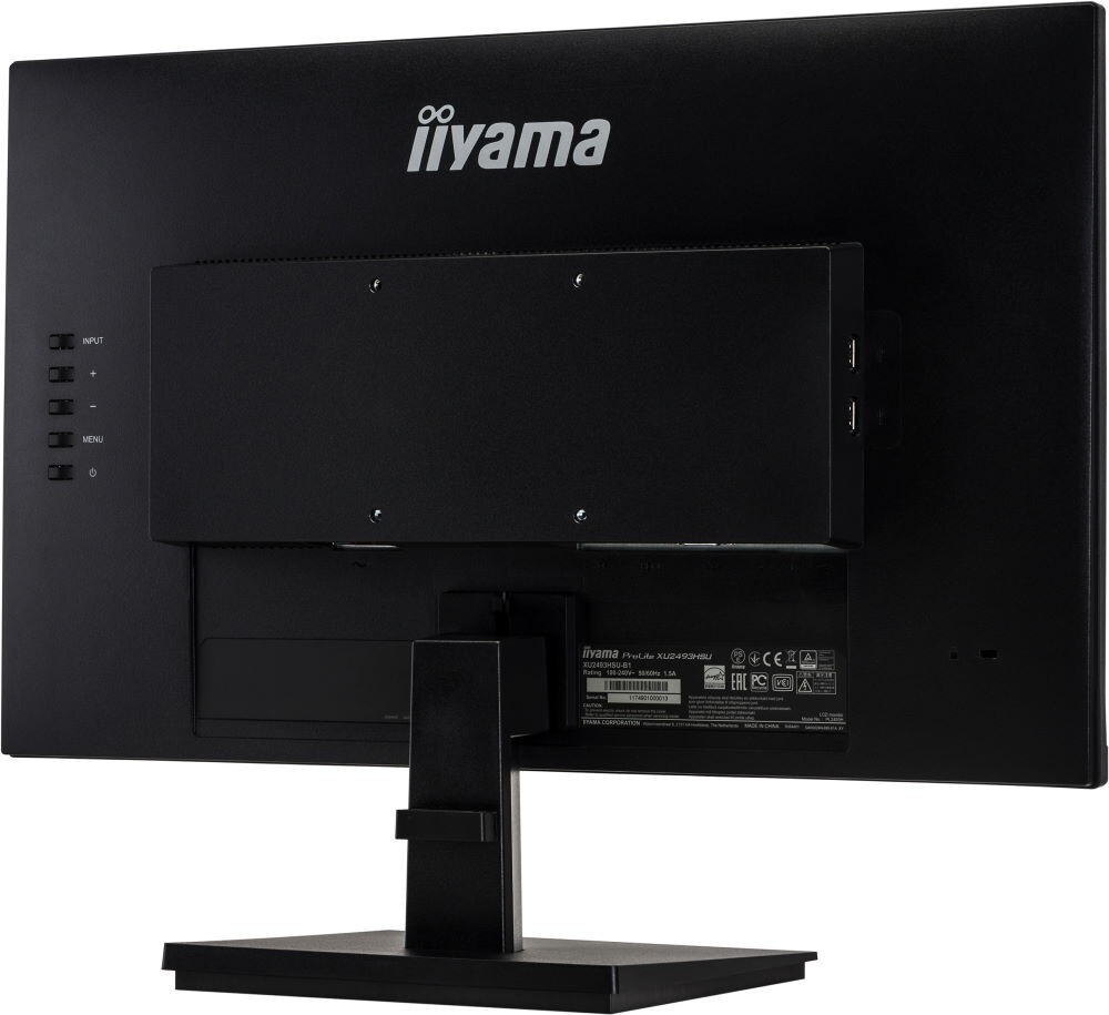 Монитор Iiyama 24;; ProLite XU2493HSU-B1 1920x1080 IPS LED 75Гц 4ms VGA HDMI DisplayPort
