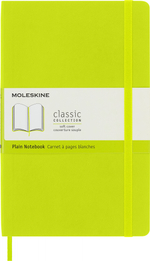 Блокнот Moleskine Classic Soft QP618C2 Large 130х210мм 240стр. нелинованный мягкая обложка лайм