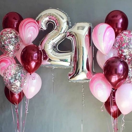 Фонтан из шаров №4