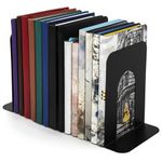 Держатель (ограничитель) подставка для книг BRAUBERG "Germanium Solid", 2 штуки, металл, 237979