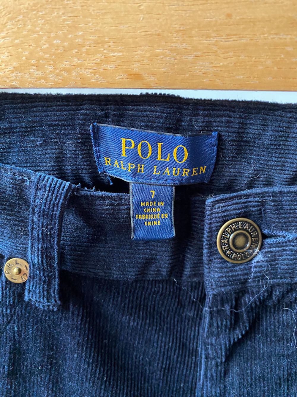 Вельветовые брюки Ralph Lauren, 122