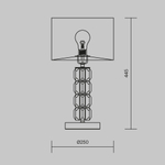 Настольный светильник Maytoni DIA008TL-01CH