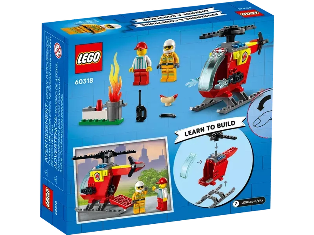(Бронь) LEGO® 60318 Fire Helicopter