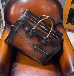 Дорожная сумка Berluti Overnight Scritto