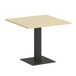 First Стол квадратный KSPRG-2 Клен/Металл Антрацит 900*900*750