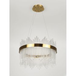 Люстра Rivoli Gwen 6192-201 подвесная светодиодная LED 3000-6300К 112 Вт с пультом | Rivoli