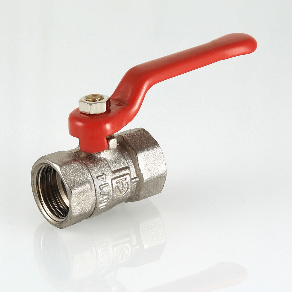 Кран шаровой VALTEC COMPACT стальная рукоятка вн.-вн.