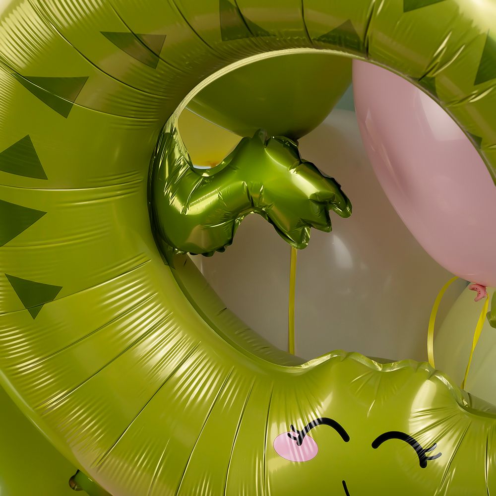 Шар (35''/89 см) Фигура, Крокодил Аллигатор, 1 шт.