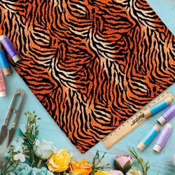 Ткань премиум мембрана тигриные полосы