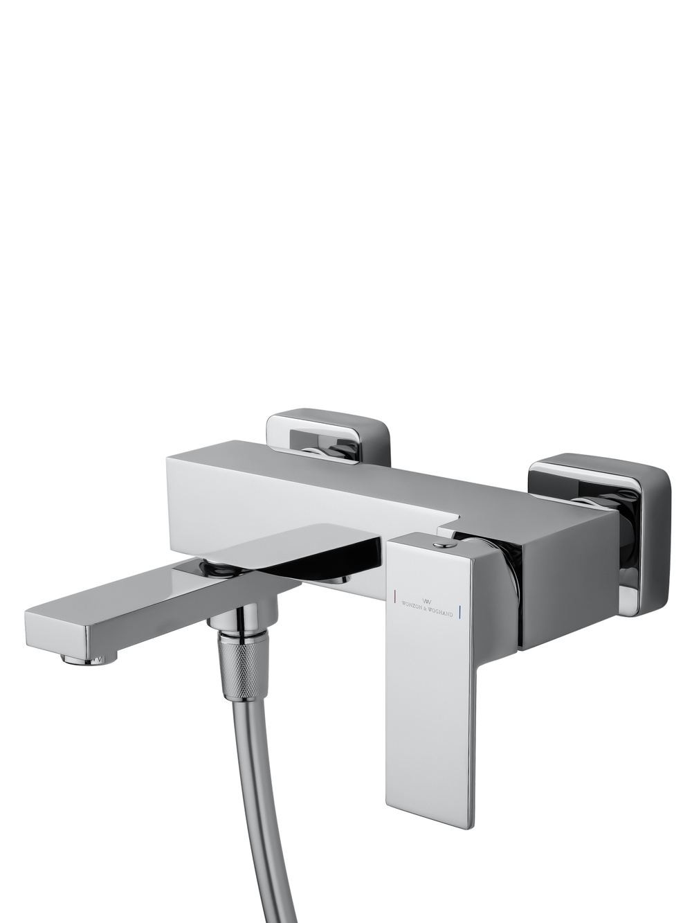 Смеситель для ванны с душем WONZON & WOGHAND CUBE, Хром (WW-88639016-CR)