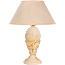 Настольная лампа Источник Энергии Айвори с абажуром №38 Айвори