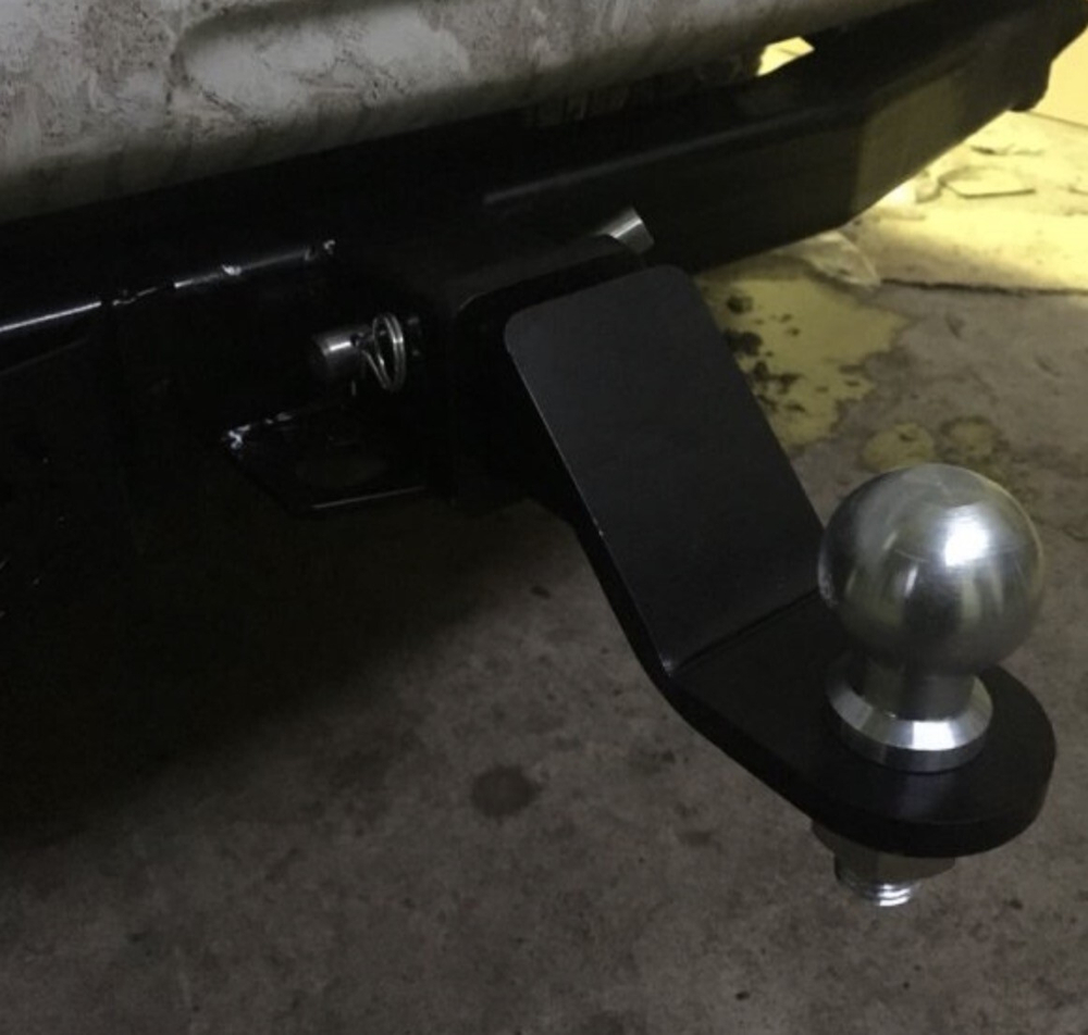 Фаркоп под квадрат для Toyota Land Cruiser Prado 120-150, Surf 212 , Lexus GX460 (усиленный), с 2002 г., Бизон.FA 1009-E