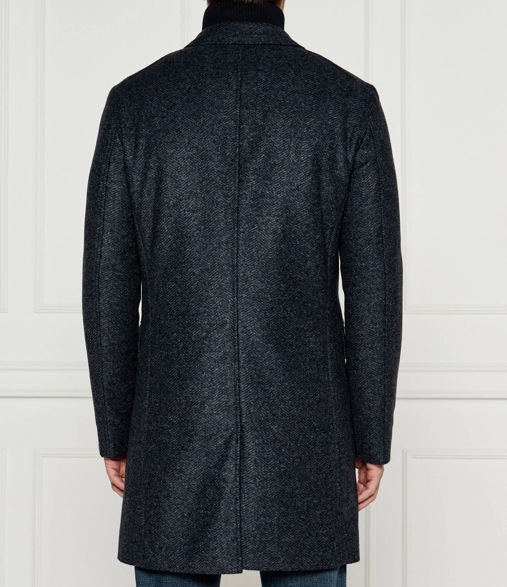 Пальто 2в1 h-hyde BOSS BLACK - темно-синий(50528131)