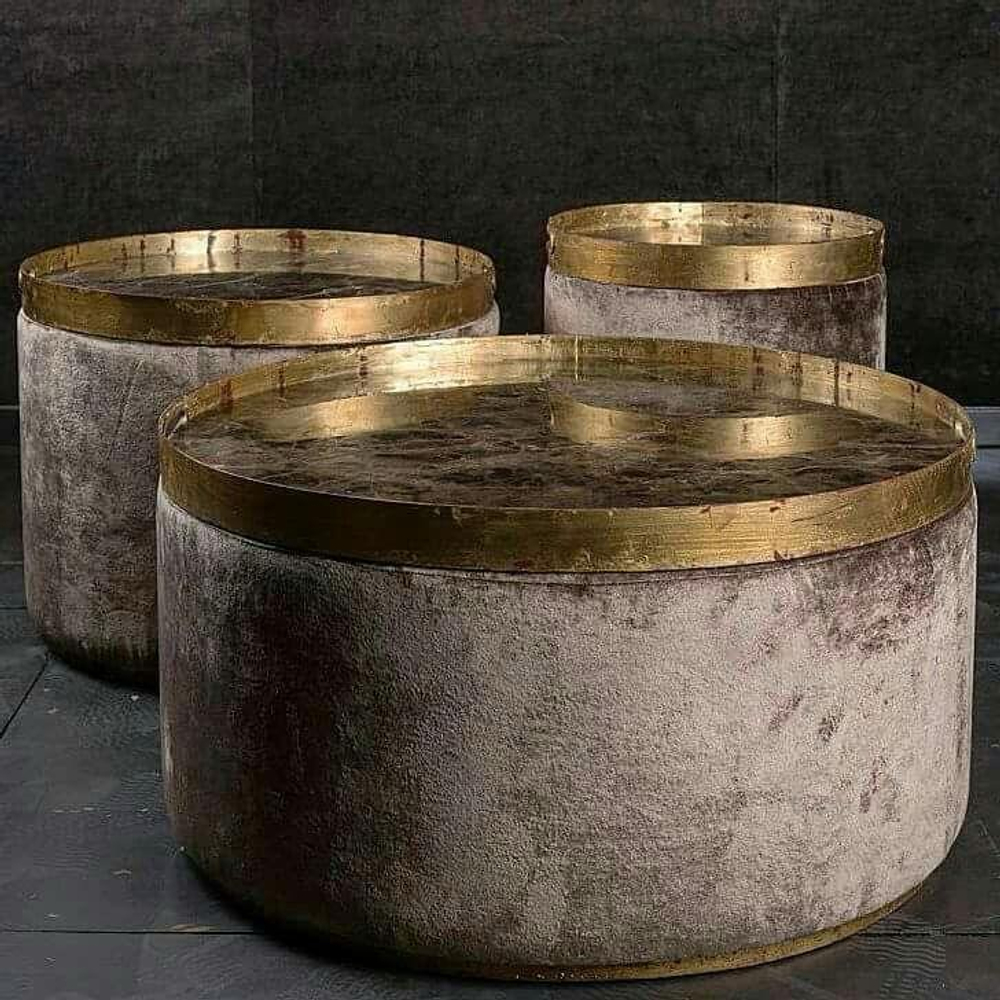 Столик-поднос бархатный S