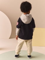 Комплект из трех предметов для мальчика Next B36-600, Серый, Молочный, Черный