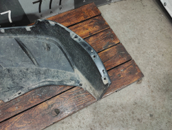 Юбка переднего бампера Jetour Dashing 22-нв Б/У Оригинал F162803505CA