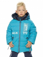 Куртка для мальчиков р-р (98, Голубой(9))