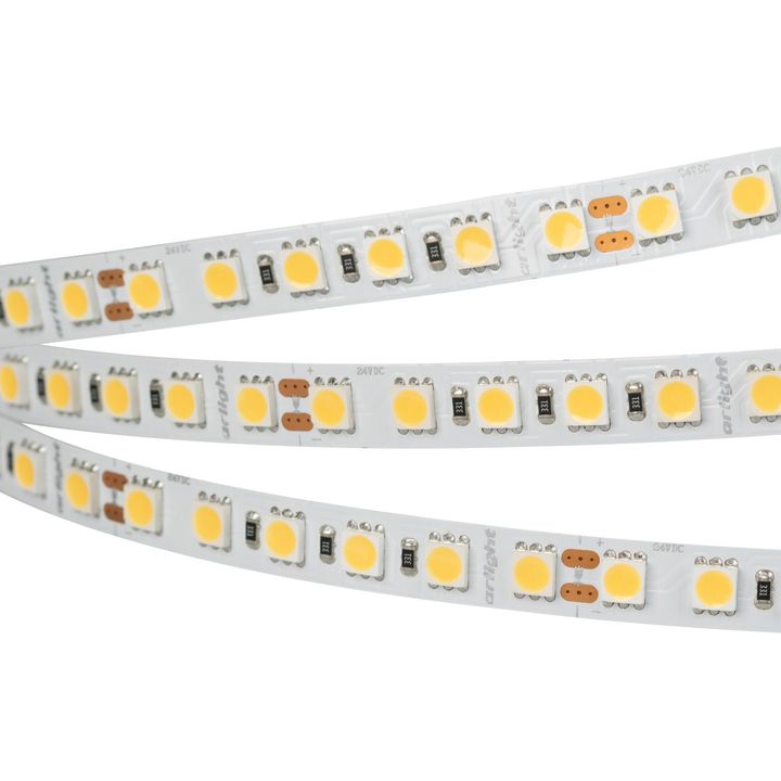 Светодиодная лента Arlight 23W/m 96LED/m 5060SMD белый 5M 017427(2)