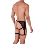 Мужские трусы джоки черные с поясом Pikante MAGNO JOCKSTRAP 034311