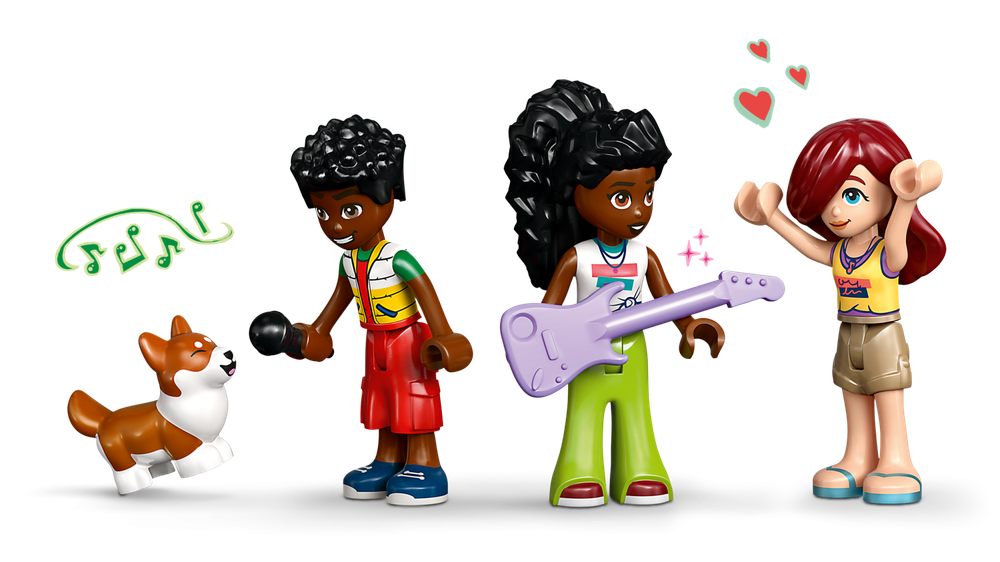 Конструктор Лего Френдс Музыкальный магазин и квартира 42653 | LEGO Friends Music Store & Apartment | 483 детали 7+