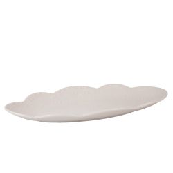 Блюдо " " 24х15,5х2см (min12) (фарфор) (транспортная упаковка)