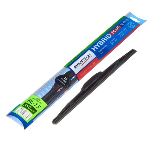 Щетка стеклоочистителя гибридная на левый руль Avantech Hybrid 380мм ( 15'' ) HL15