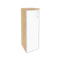 Оникс Шкаф средний узкий левый O.SU-2.4 R (L) white  400*420*1207