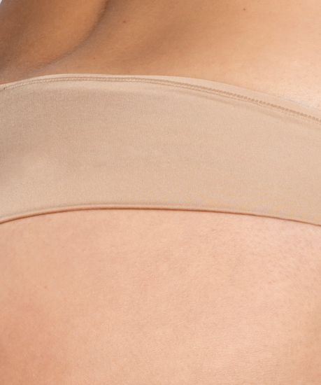 Трусы (2 шт.) женские бразильянки Atlantic, микрофибра, Basic 2BLP-052 бежевые