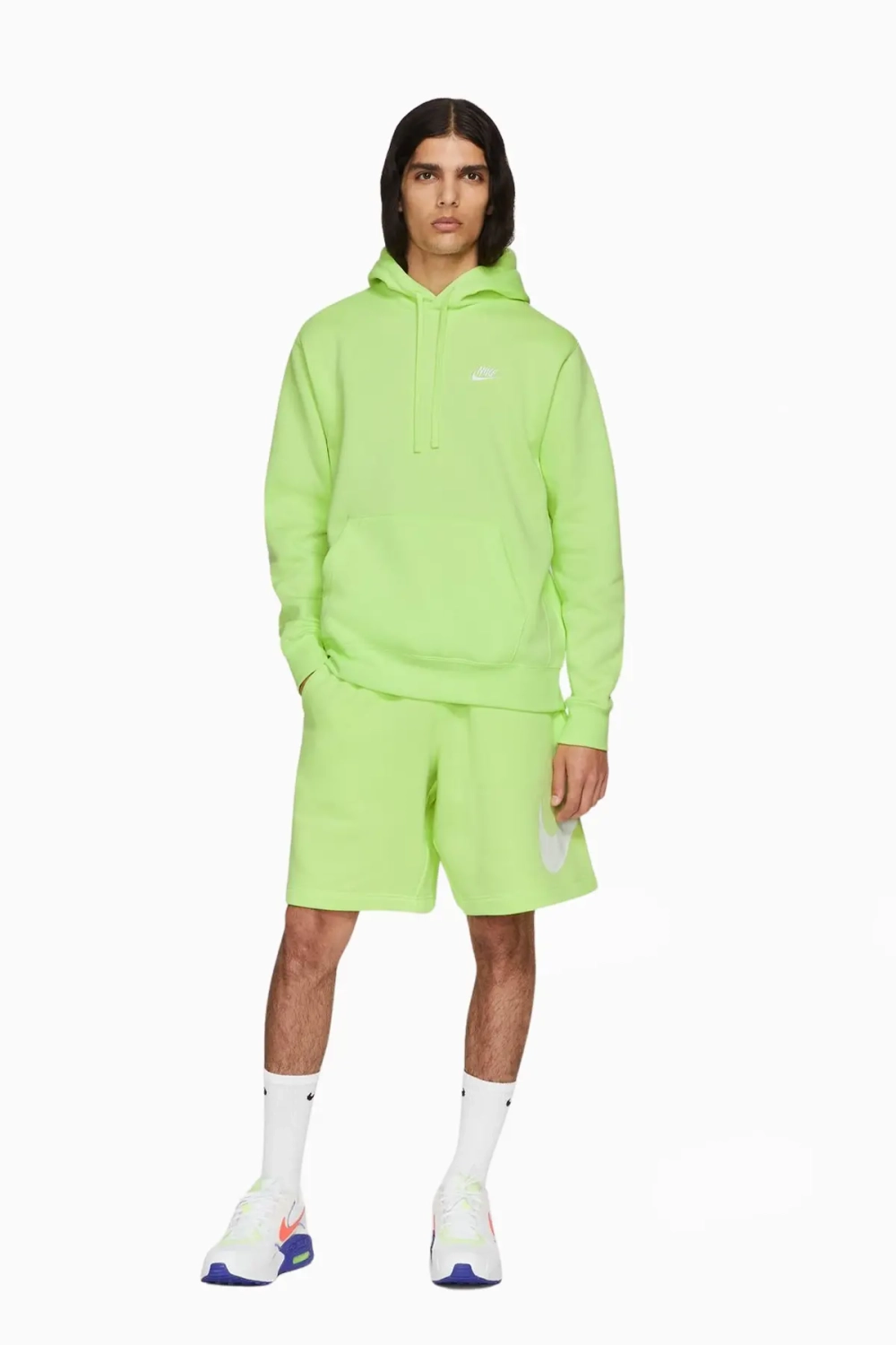 Кофта Nike Sportswear Club Fleece - зеленый