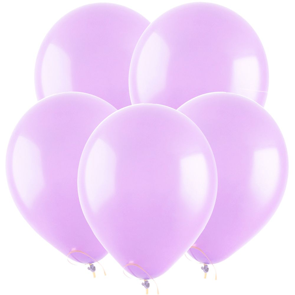 Шар (12"/30 см) Сиреневый, Пастель 50 шт.