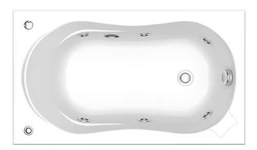 Гидромассажная ванна Bas Кэмерон 120х70