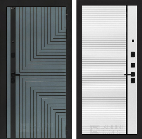 Кредор 22 белый софт с молдингом