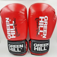 Бокс перчатки GREEN HILL PANTHER (BGP-2098) красный 12oz                                                                                .