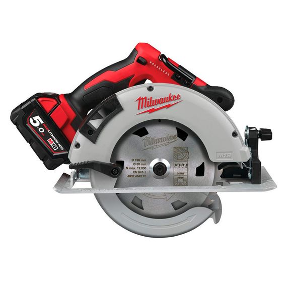 Пила дисковая аккумуляторная Milwaukee M18 BLCS66-502X