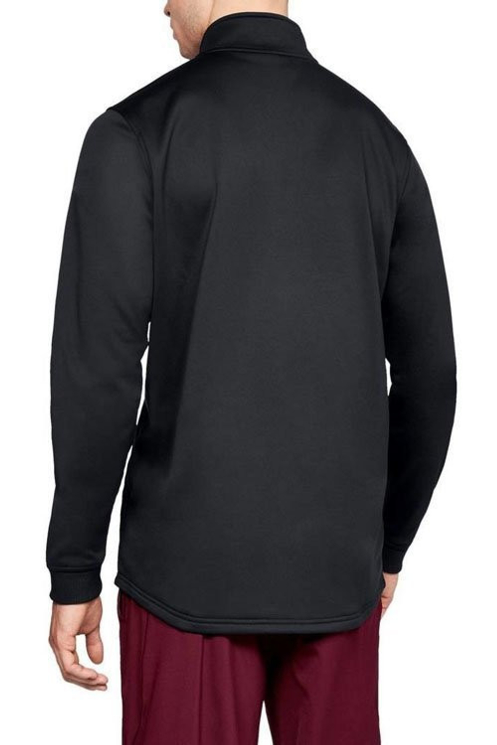 Мужская теннисная кофта Under Armour Armour Fleece 1/2 Zip - черный