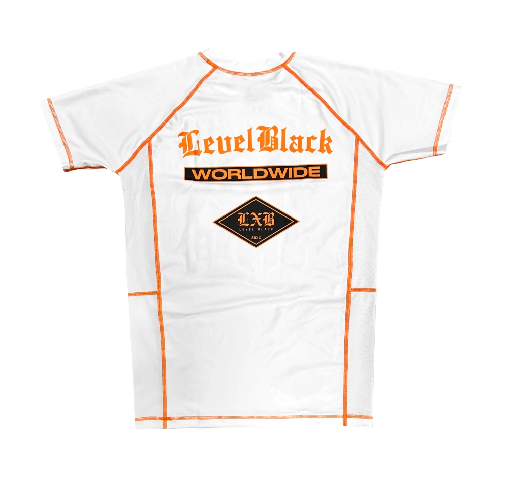Рашгард Level x Black CLOCKWORK WHITE