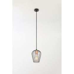 Светильник подвесной (подвес) Rivoli Atena 5063-201 1 х E27 40 Вт лофт - кантри